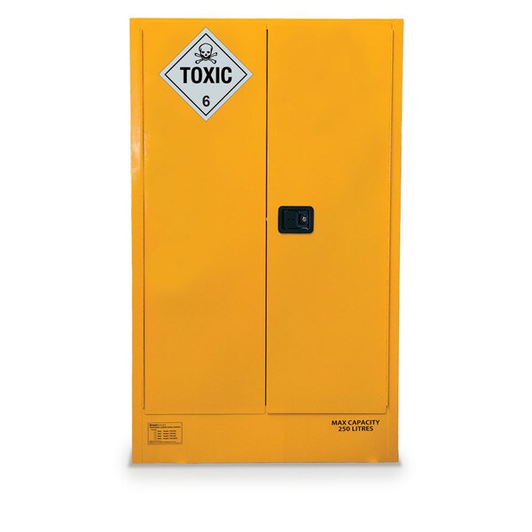 TSC250 | Toxic Storage Cabinet 250L | Toxic substance storage | safety cabinet | safe storage | class 6 | Ecospill Brisbane Sydney Melbourne Perth Adelaide North Queensland | ACT | Australia | best d